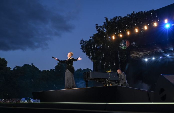 Adele last gave a major concert in 2017.